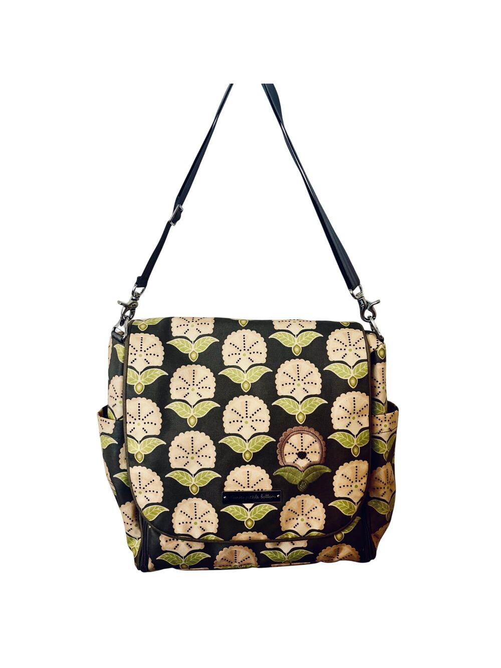 Petunia Pickle Bottom Santiago Sunset Baby Diaper Bag Tote Boho Floral Maternity